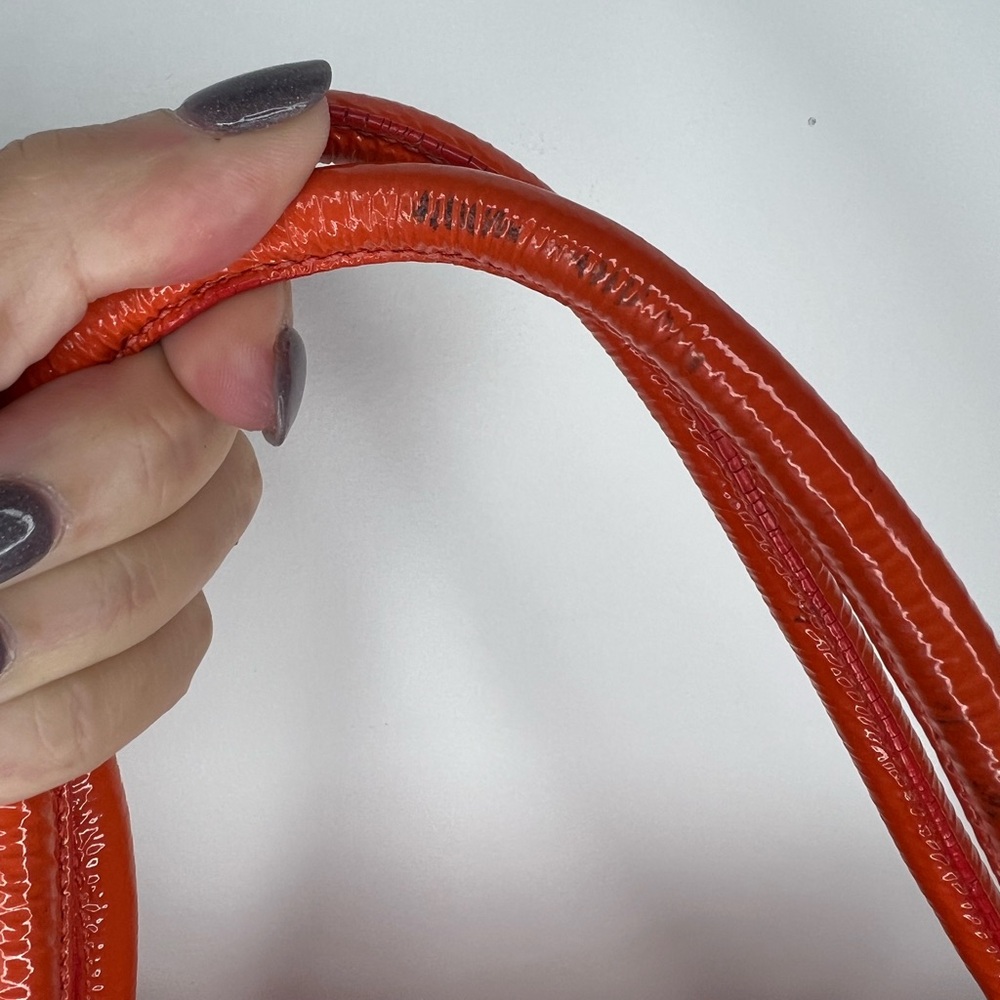 Prada Orange Nylon Tessuto City Tote - Picture 7 of 16